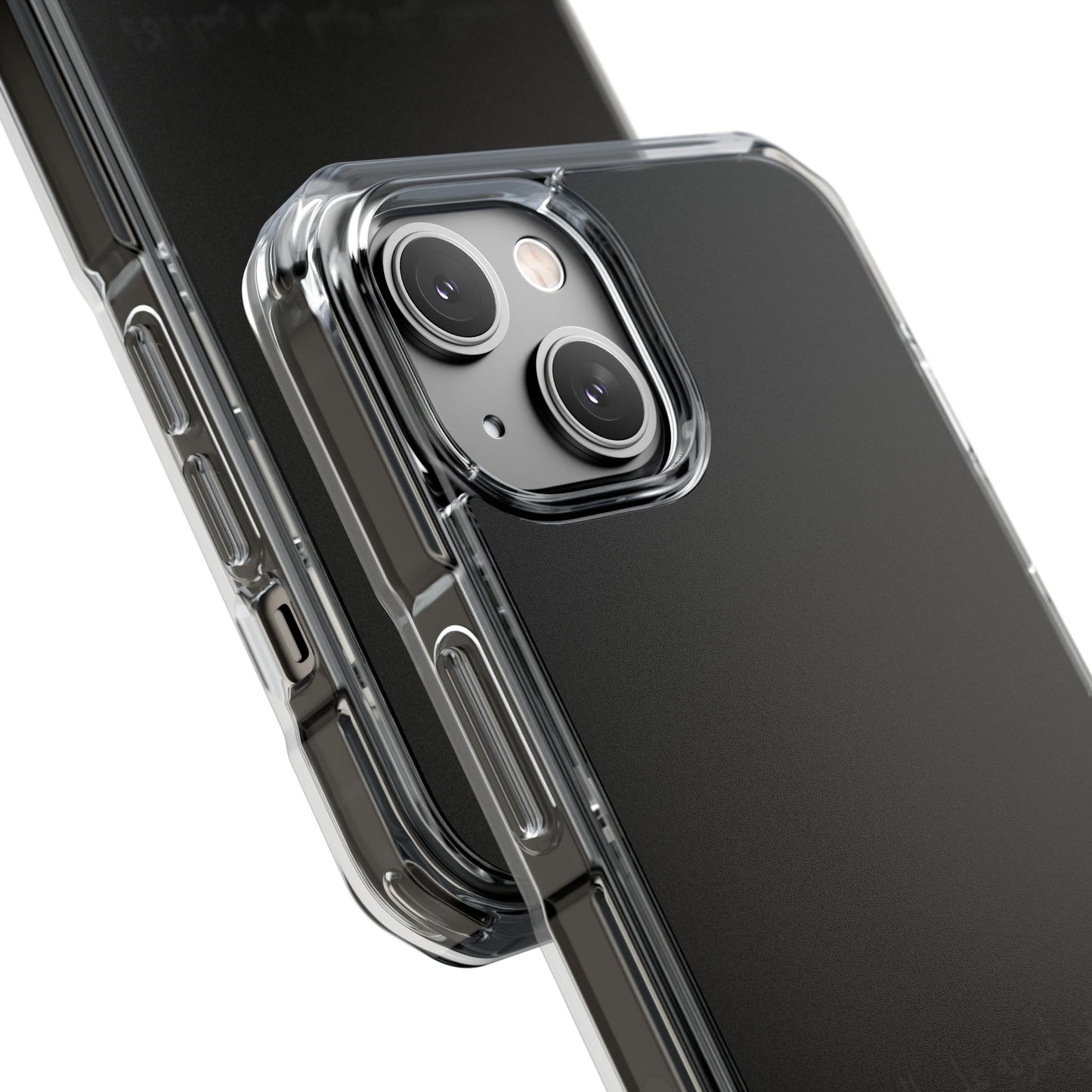 Black Clear Magnetic Impact Case — "A person's intelligence lies in their ability to remain silent"