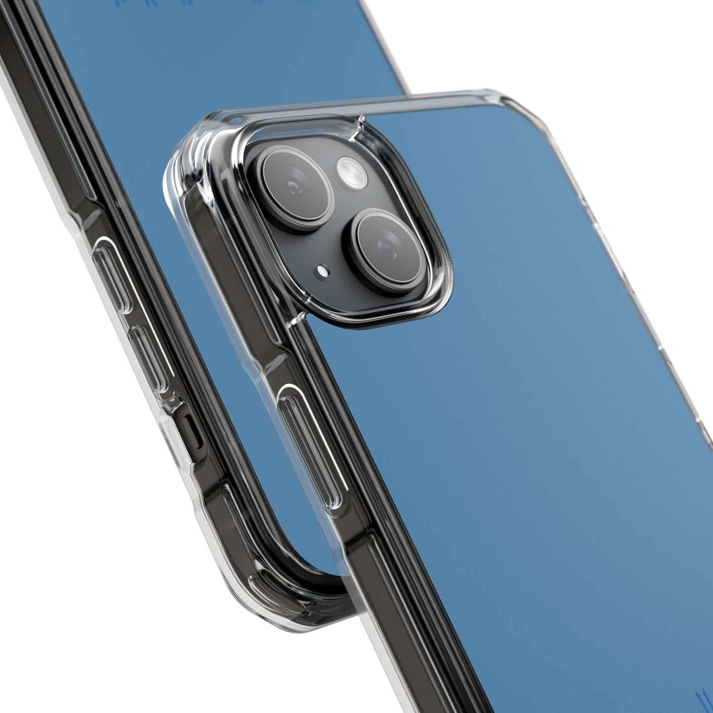 Babyblue  Clear Magnetic Impact Case — "Nothing stays the same forever"