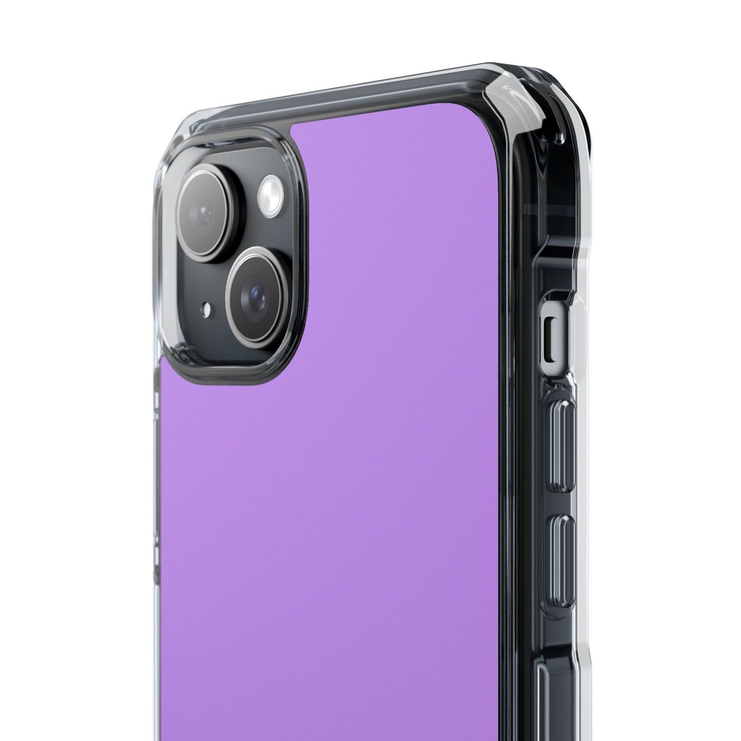 Lavender  Clear Magnetic Impact Case — "Nothing stays the same forever"