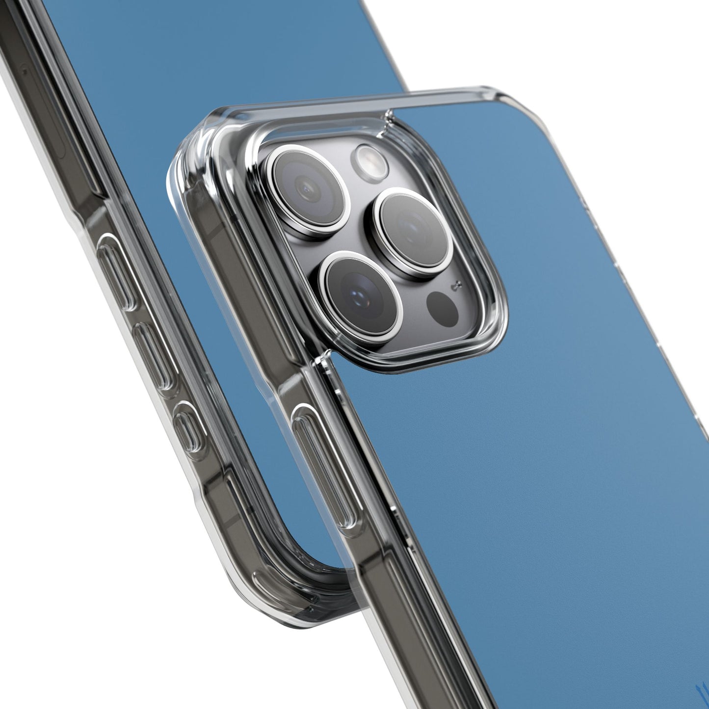 Babyblue  Clear Magnetic Impact Case — "Nothing stays the same forever"
