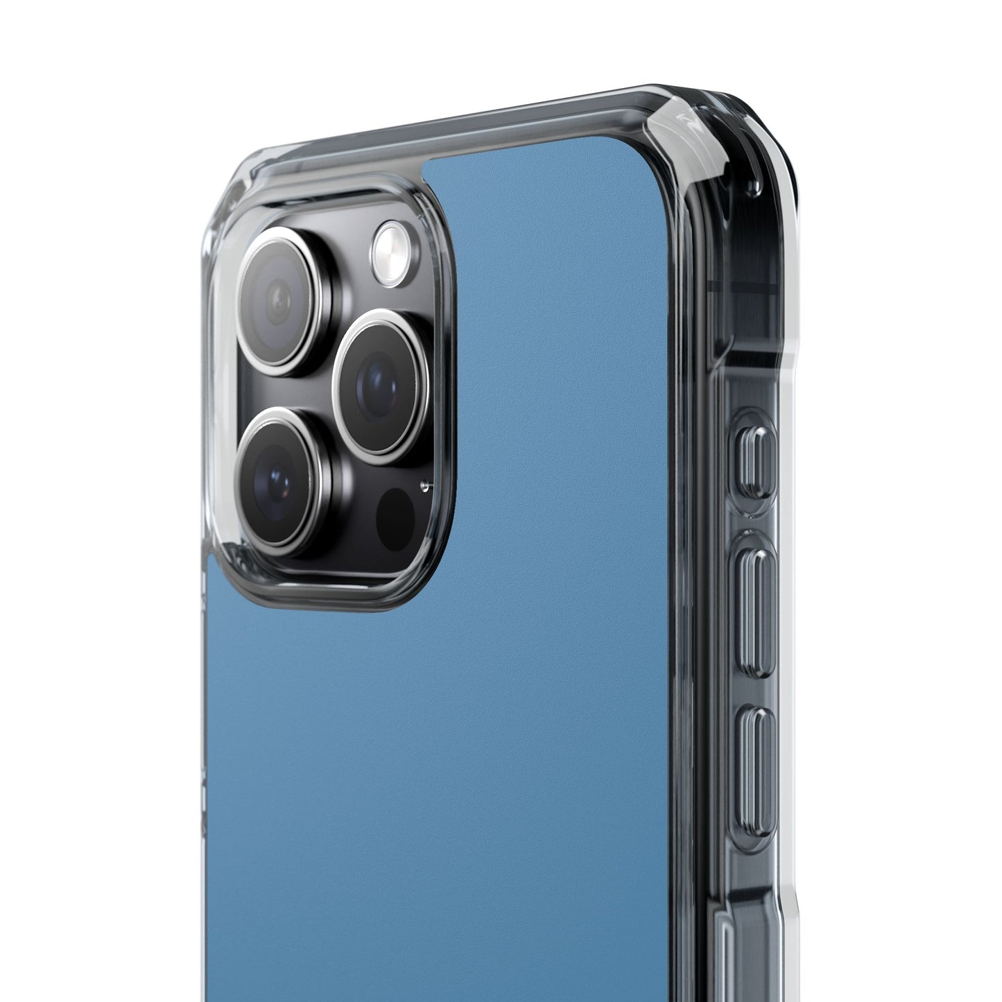 Babyblue  Clear Magnetic Impact Case — "Nothing stays the same forever"