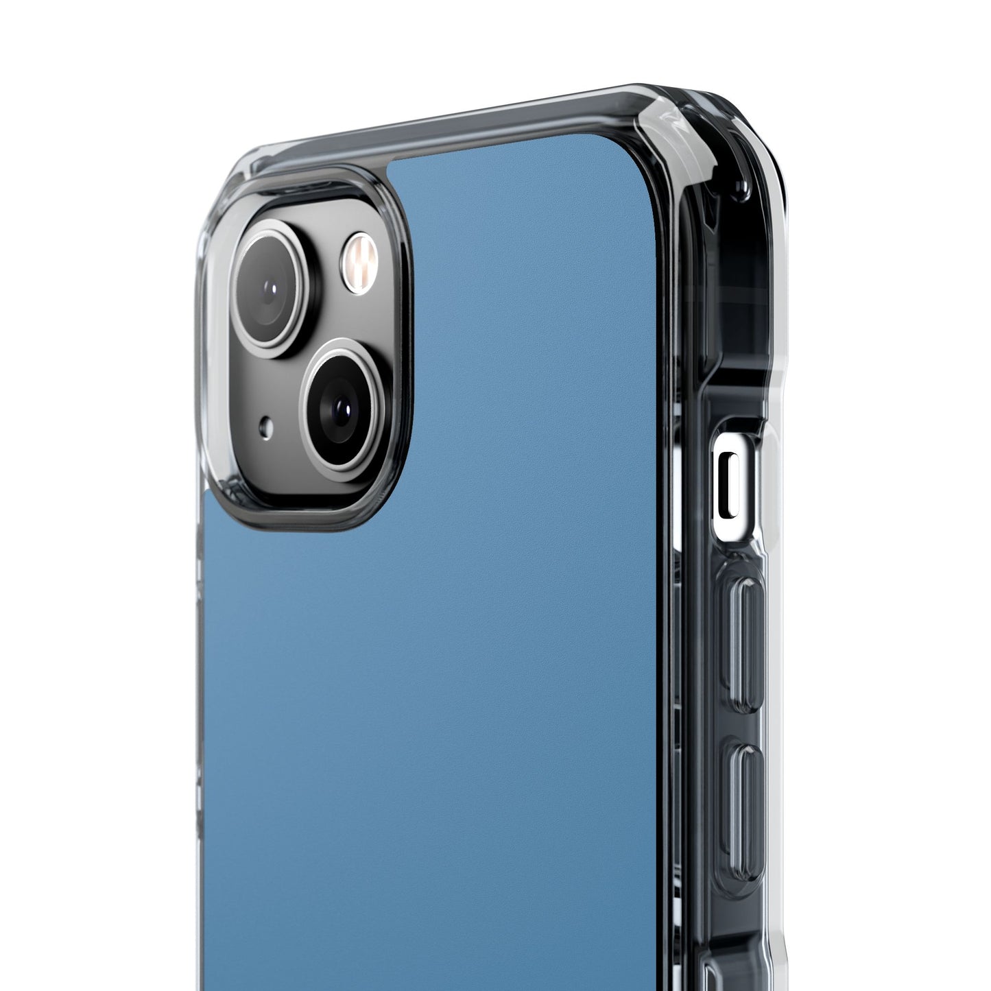 Babyblue Clear Magnetic Impact Case — "A person's intelligence lies in their ability to remain silent"
