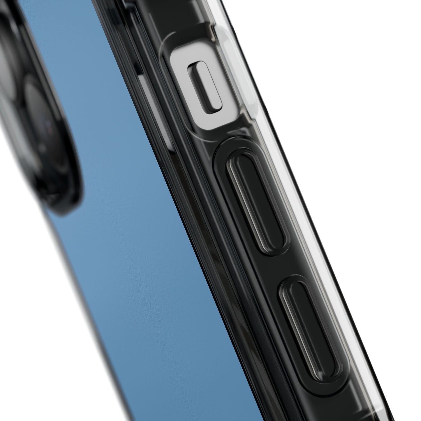 Babyblue  Clear Magnetic Impact Case — "Nothing stays the same forever"