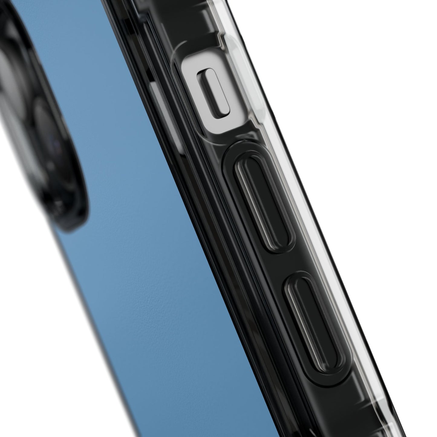 Babyblue  Clear Magnetic Impact Case — "Nothing stays the same forever"