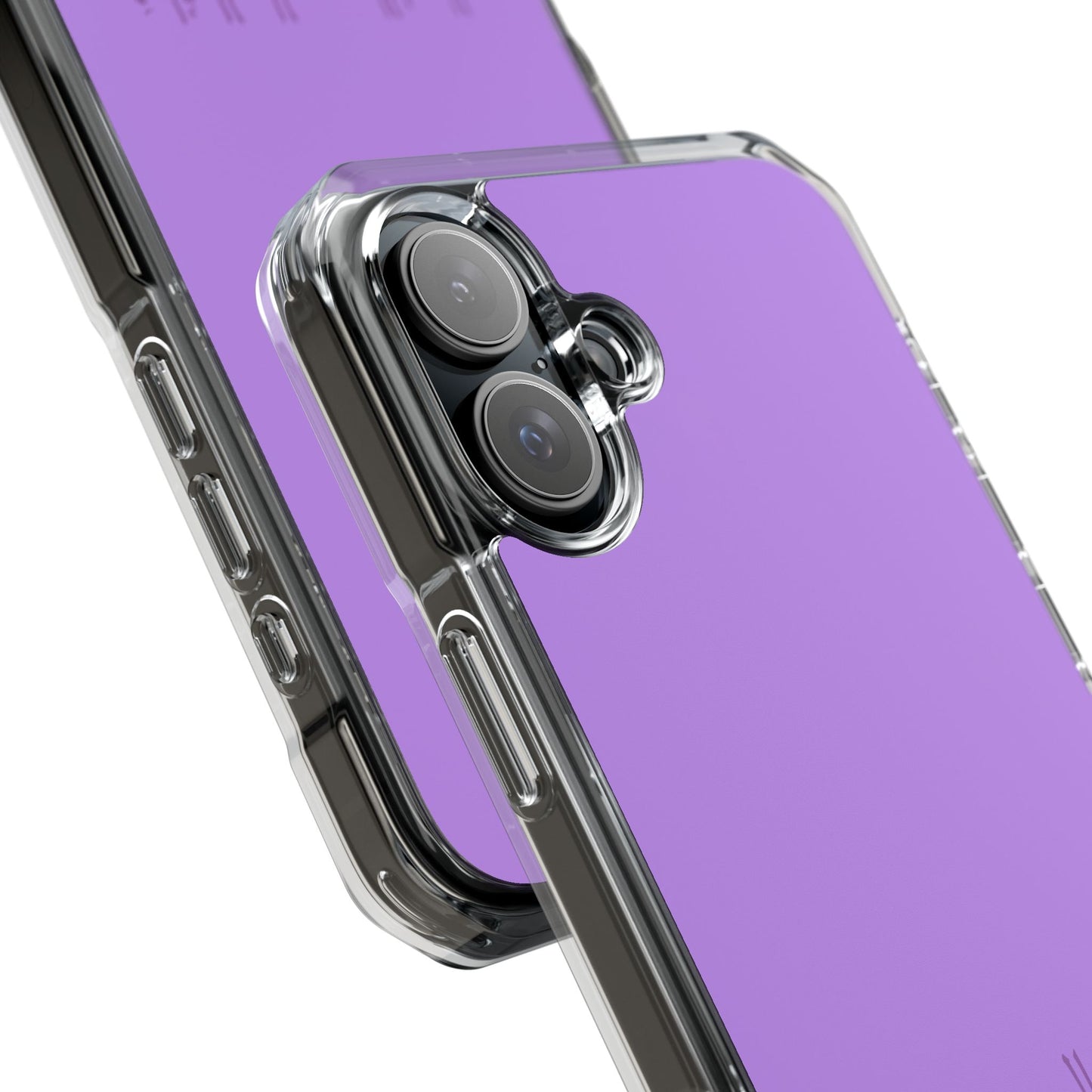 Lavender  Clear Magnetic Impact Case — "Nothing stays the same forever"