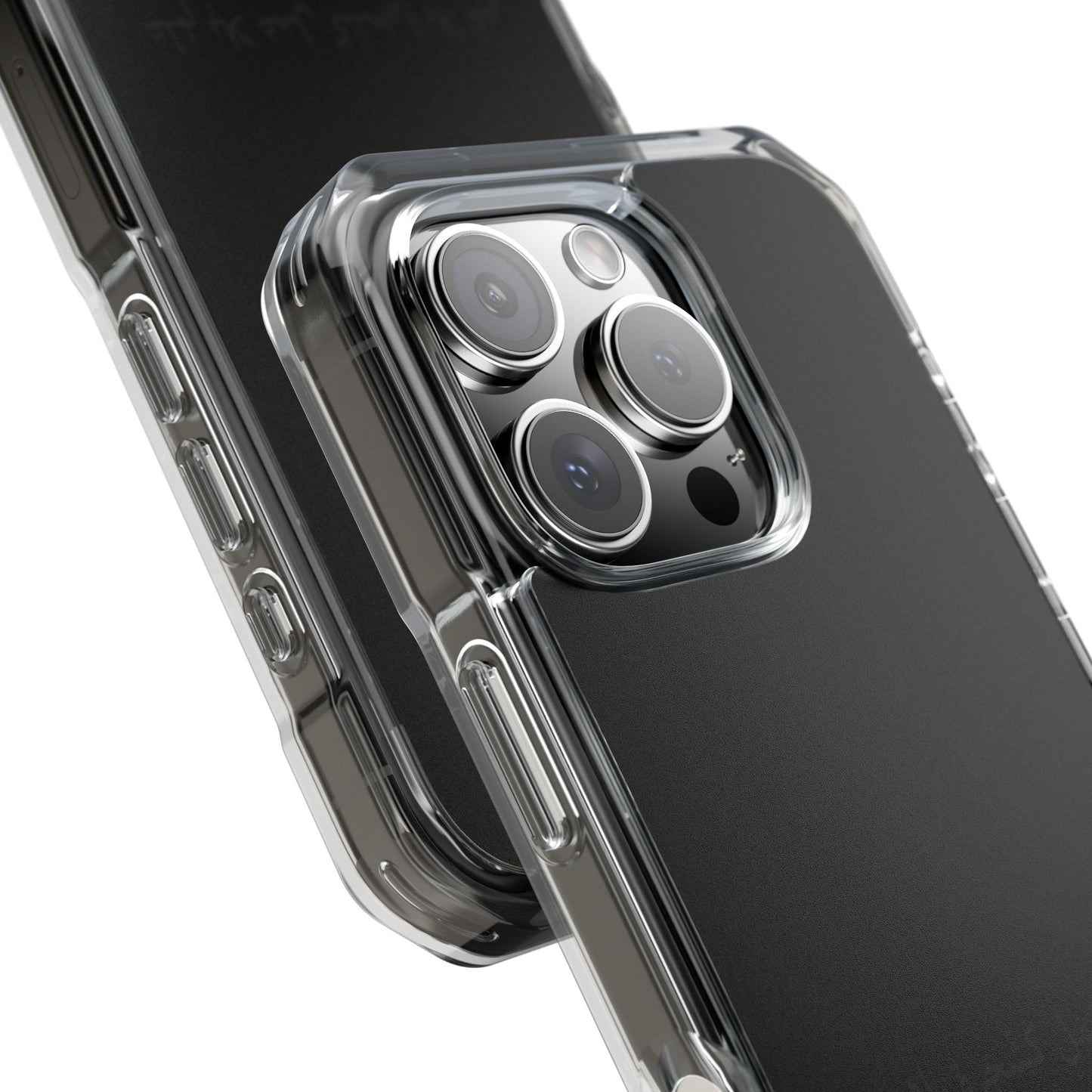 Black Clear Magnetic Impact Case — "Knowledge without action is like a tree without fruit"