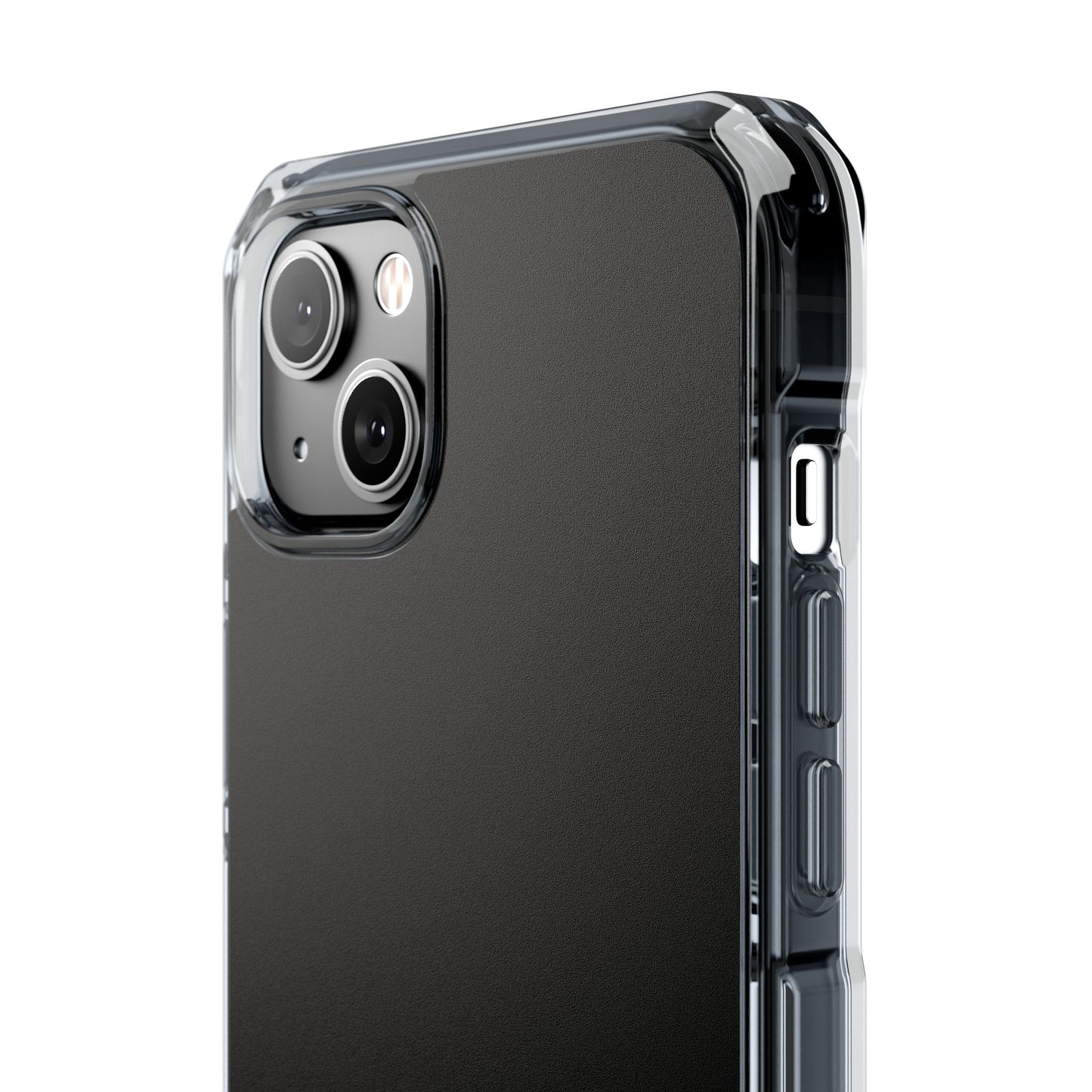 Black Clear Magnetic Impact Case — "A person's intelligence lies in their ability to remain silent"