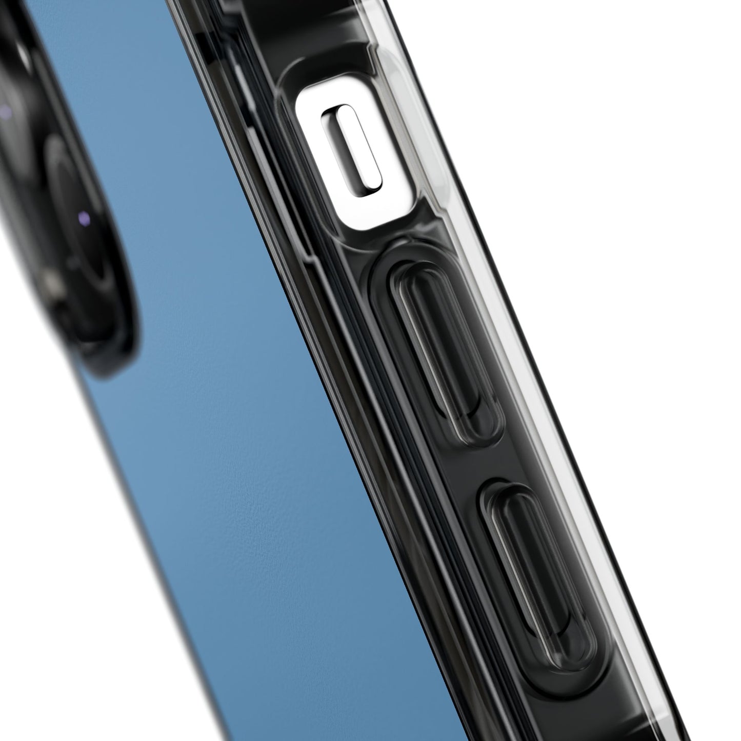 Babyblue  Clear Magnetic Impact Case — "Nothing stays the same forever"