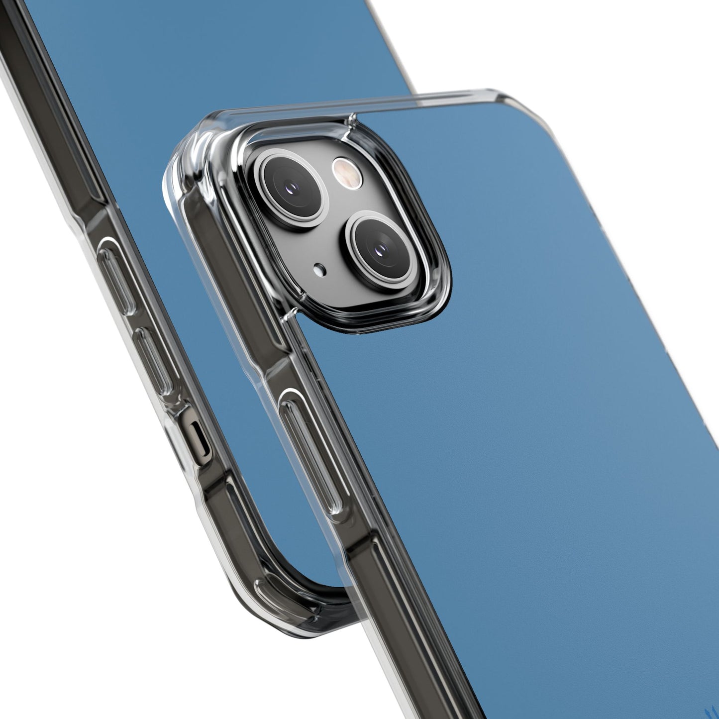Babyblue  Clear Magnetic Impact Case — "Nothing stays the same forever"