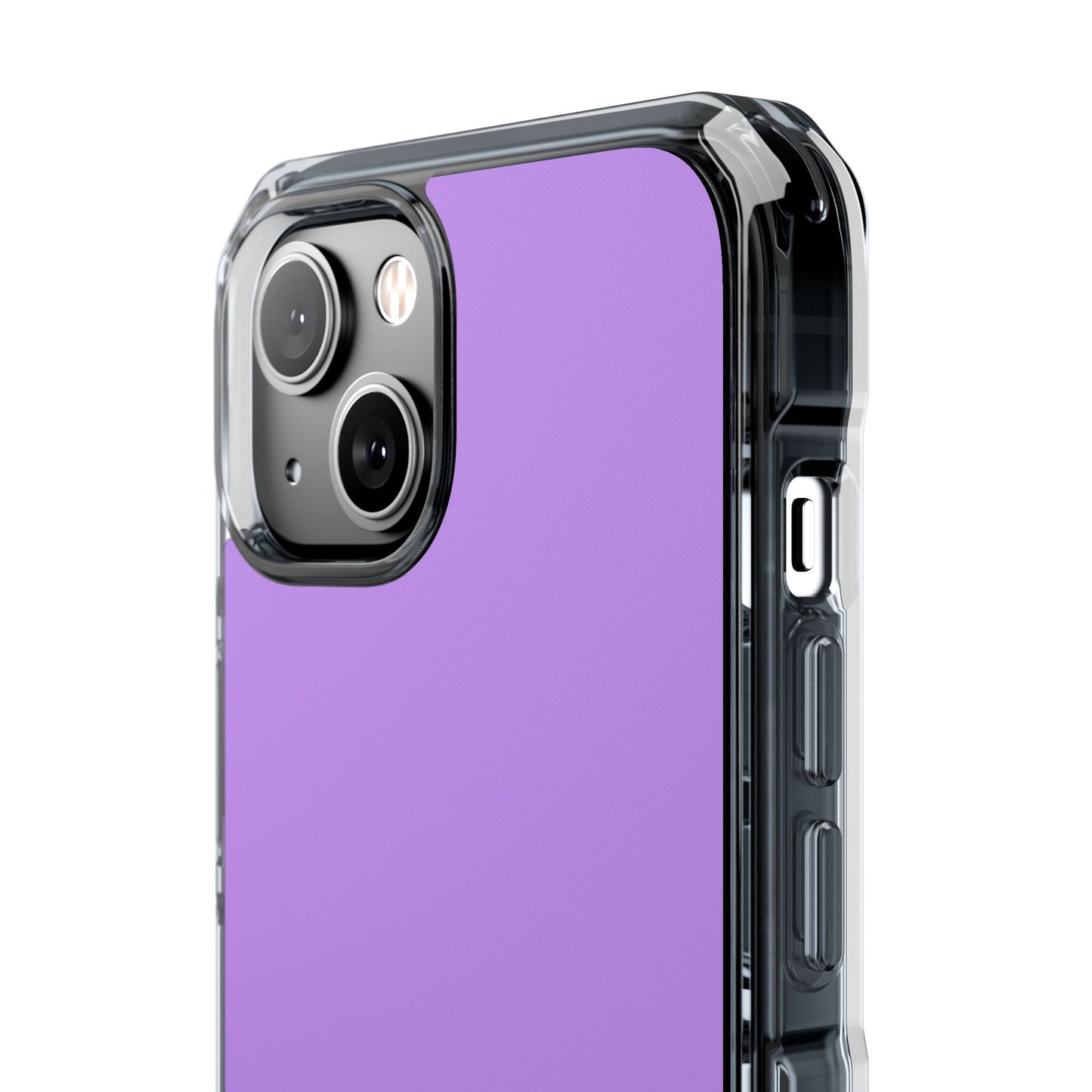 Lavender  Clear Magnetic Impact Case — "Nothing stays the same forever"