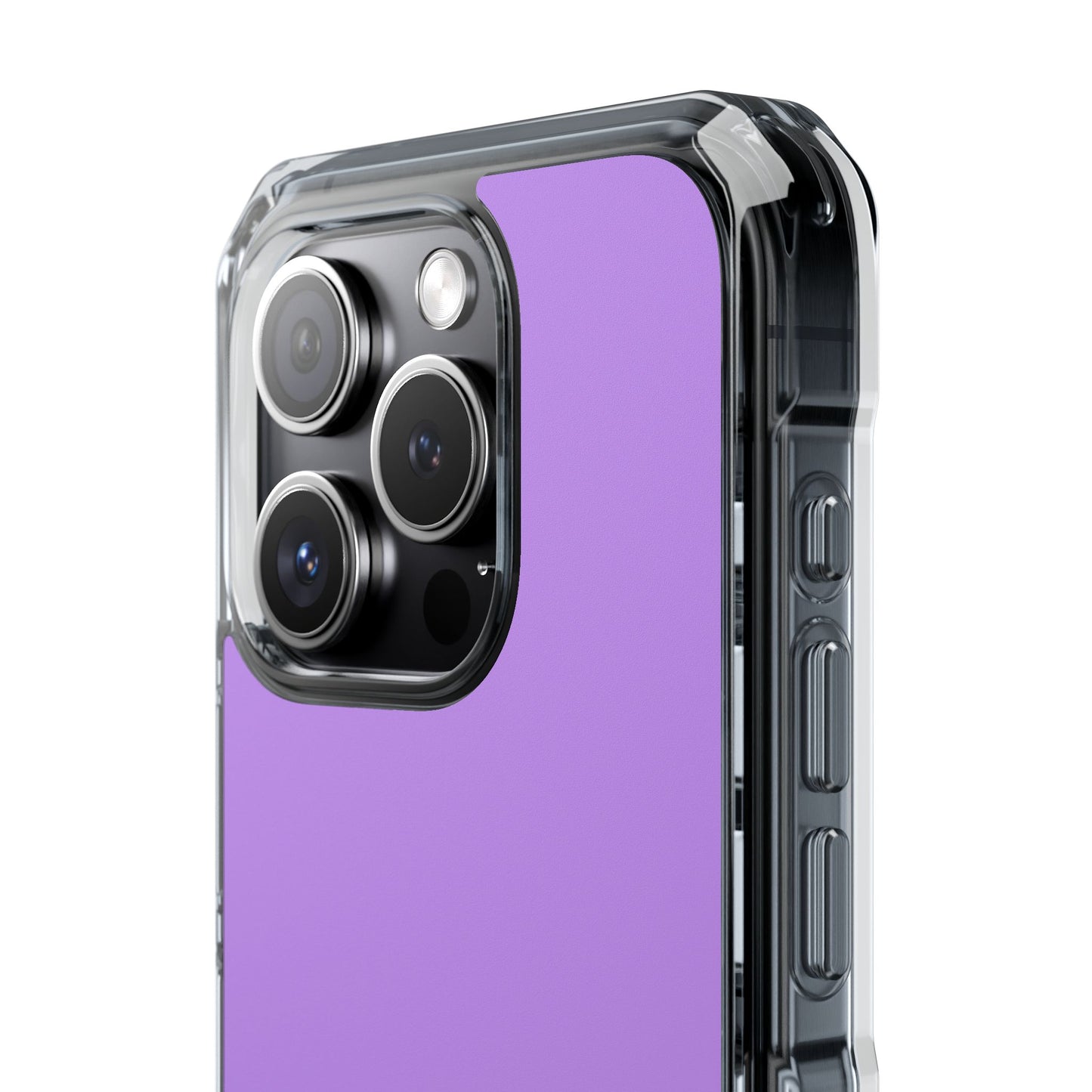 Lavender  Clear Magnetic Impact Case — "Nothing stays the same forever"