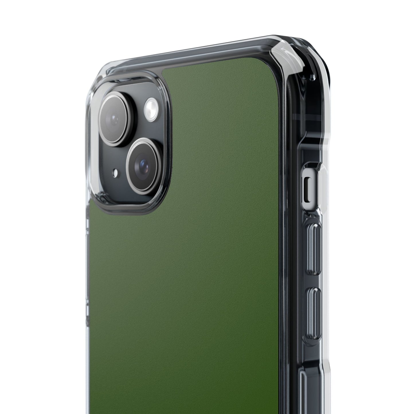 Green Clear Magnetic Impact Case — "Knowledge without action is like a tree without fruit"