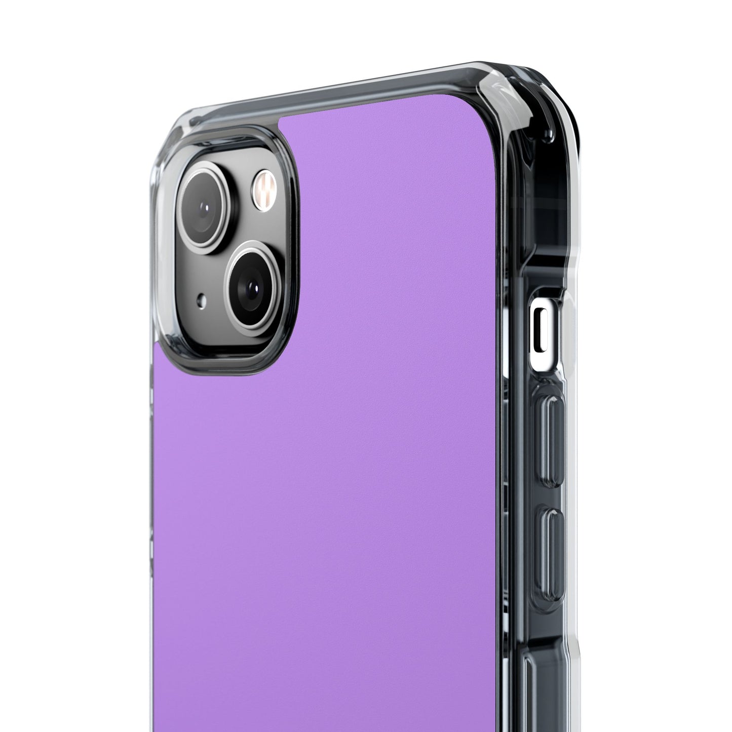 Lavender Clear Magnetic Impact Case — "A person's intelligence lies in their ability to remain silent"