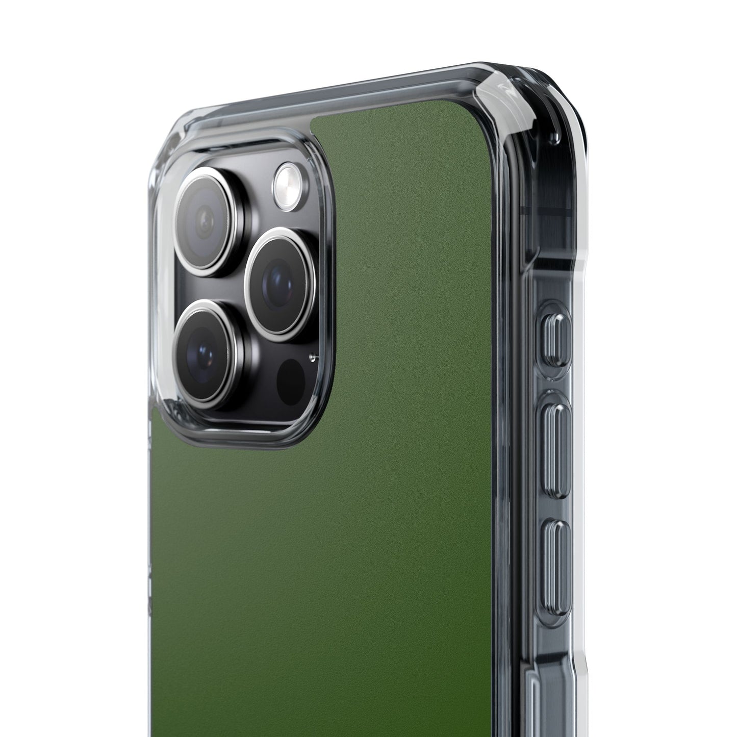 Green Clear Magnetic Impact Case — "Knowledge without action is like a tree without fruit"