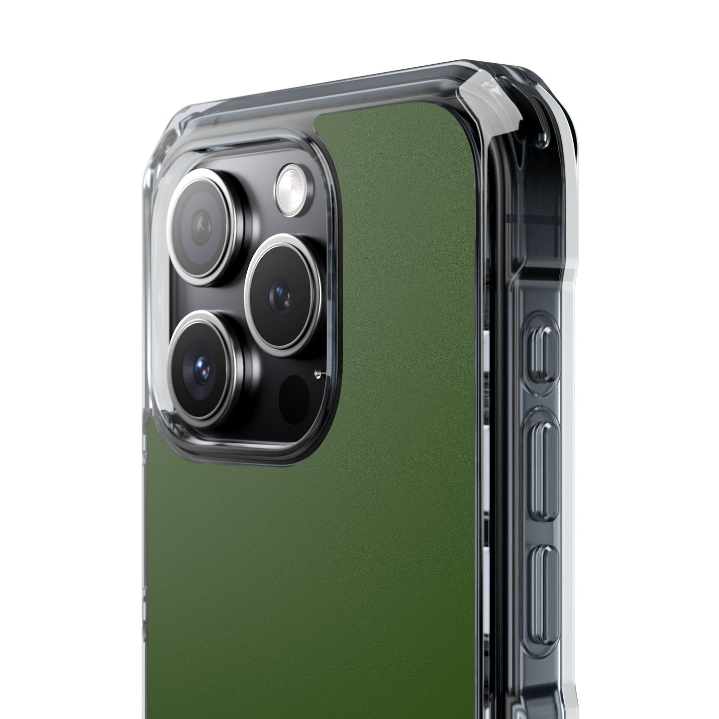 Green Clear Magnetic Impact Case — "Knowledge without action is like a tree without fruit"