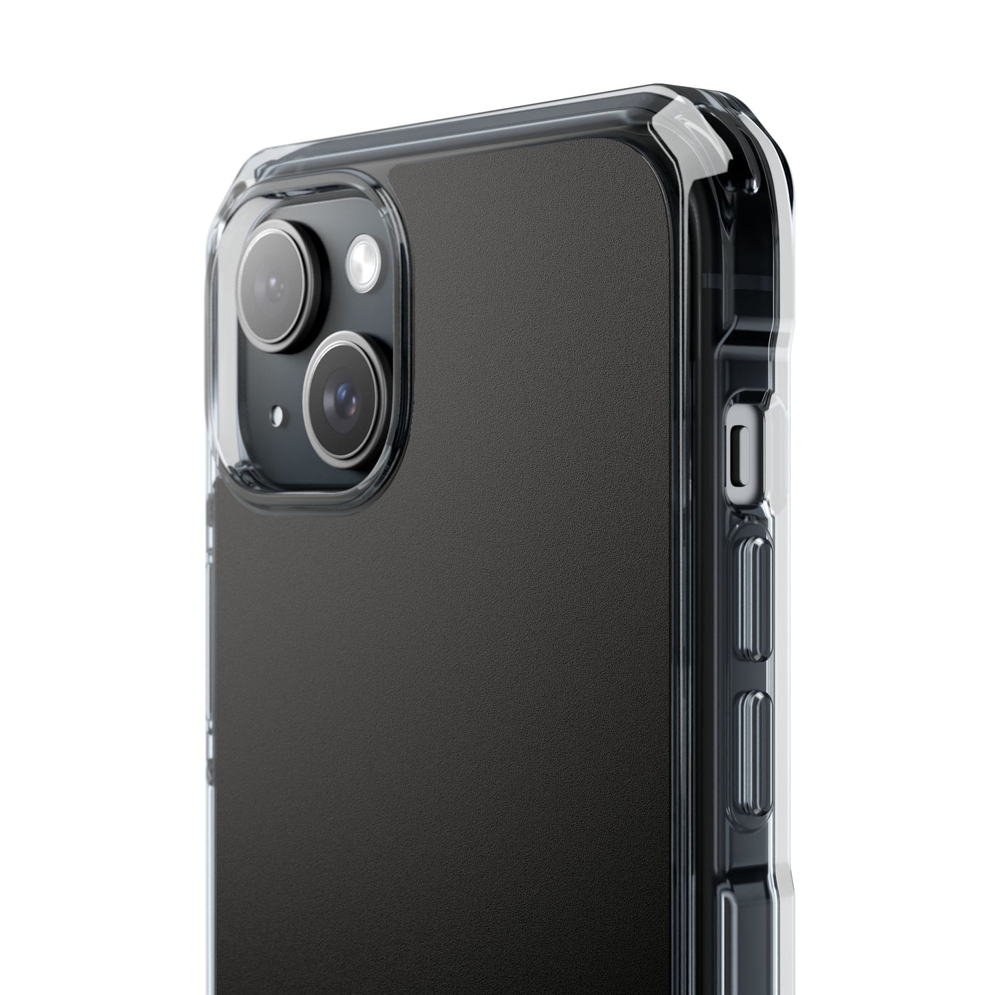 Black Clear Magnetic Impact Case — "A person's intelligence lies in their ability to remain silent"