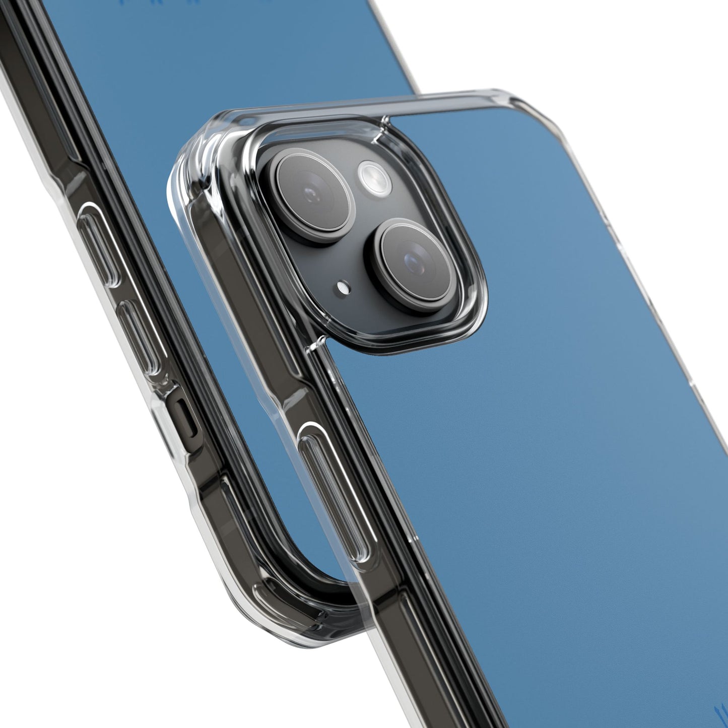 Babyblue  Clear Magnetic Impact Case — "Nothing stays the same forever"